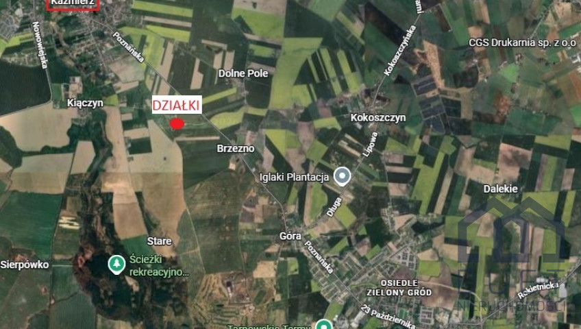 Działka Sprzedaż Dolne Pole